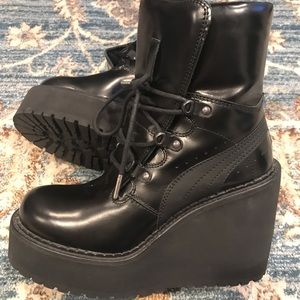 Fenty by Rihanna Sneaker Boot Wedge